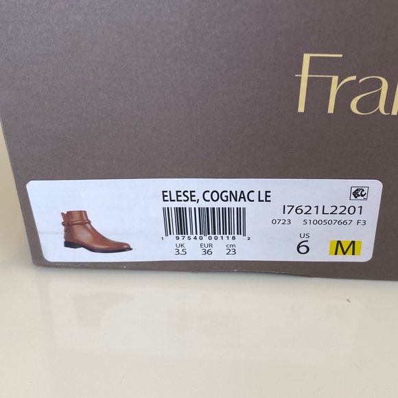 *NWOT* Franco Sarto Elese Bootie - Cognac - Sz 6 - Picture 14 of 15